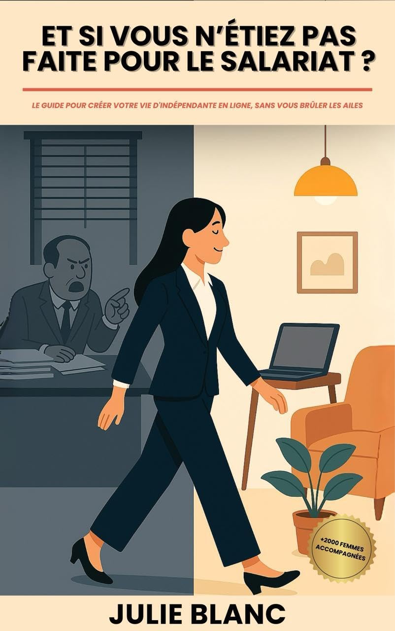 Couverture du livre Et si vous n’étiez pas faite pour le salariat ? de Julie Blanc
