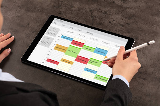 conseils-de-productivité-organiser-son-planning-sur-une-tablette
